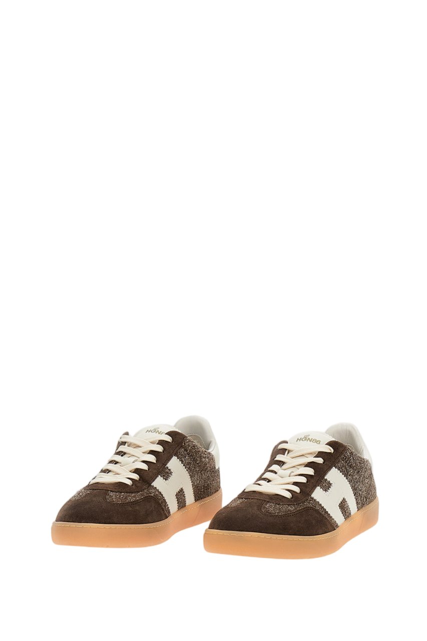 HOGAN Brown Cool Suede Sneakers Bruin