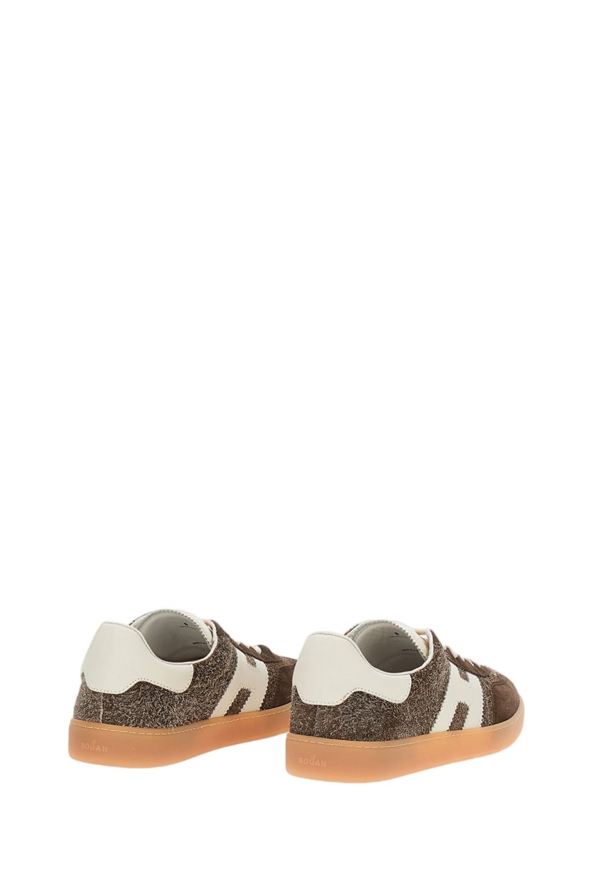 HOGAN Brown Cool Suede Sneakers Bruin