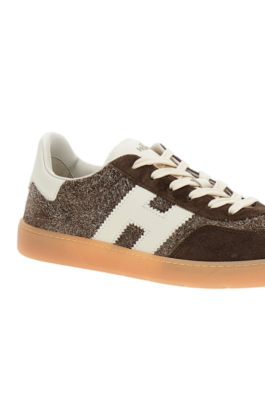 HOGAN Brown Cool Suede Sneakers Bruin
