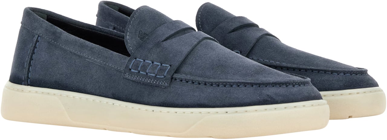 HOGAN Flat Shoes Blue Blauw