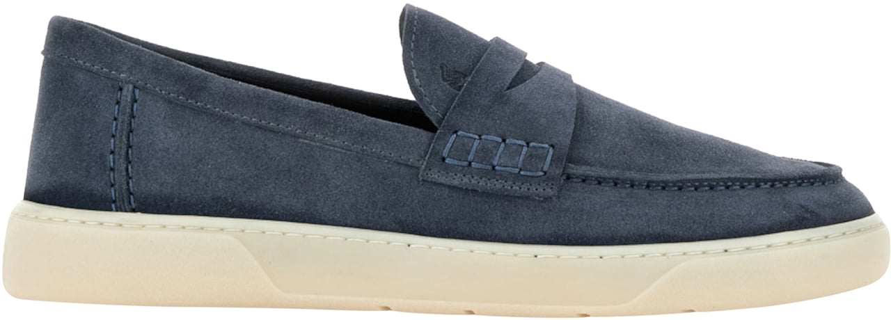HOGAN Flat Shoes Blue Blauw