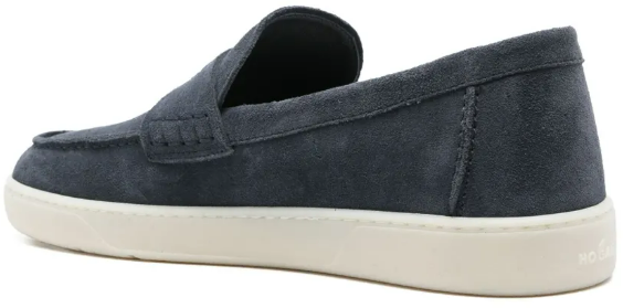 HOGAN Flat Shoes Blue Blauw