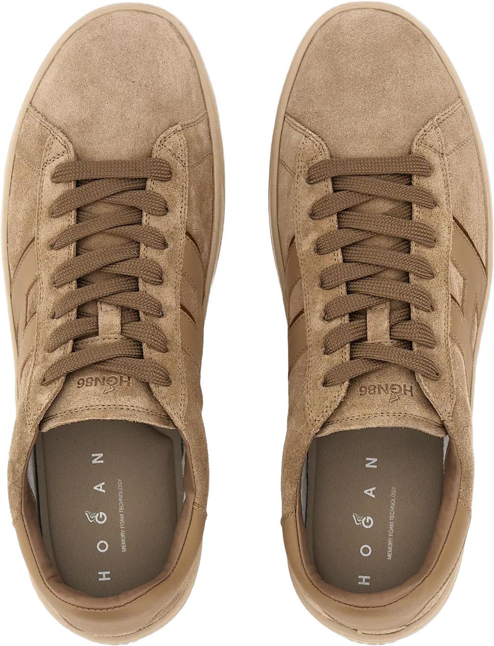 HOGAN Heren Hogan Cool Allacciato H Profil Bruin