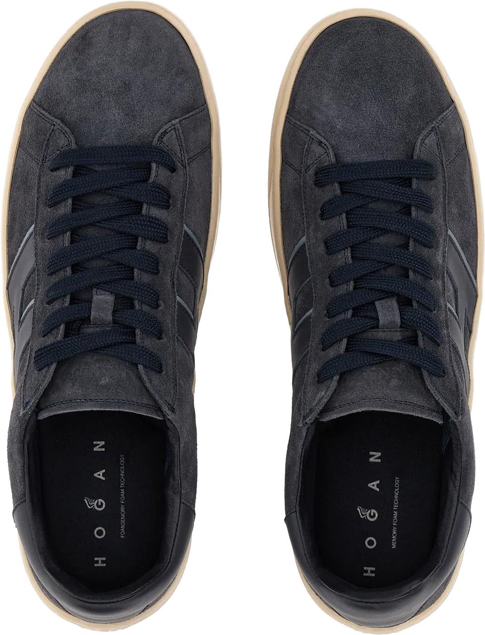 Hogan Heren Cool Allacciato H Profil sneakers Blauw