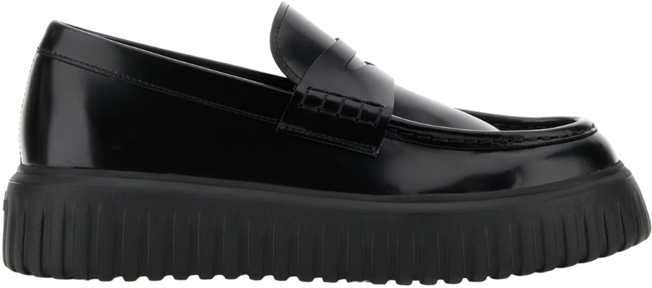 HOGAN Flat Shoes Black Zwart