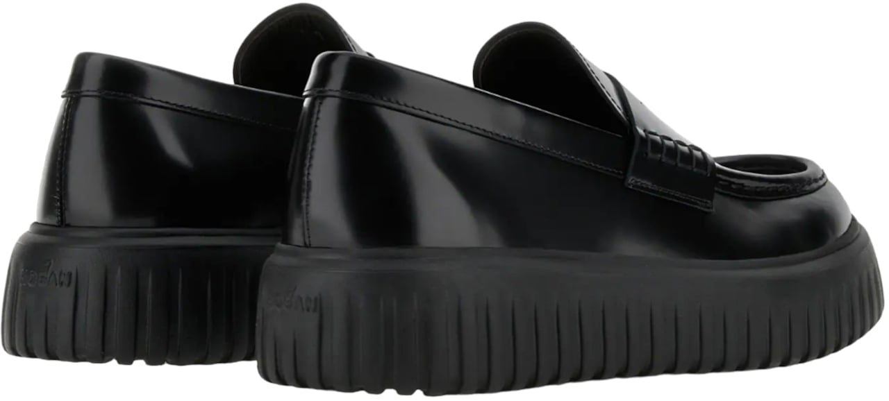 HOGAN Flat Shoes Black Zwart