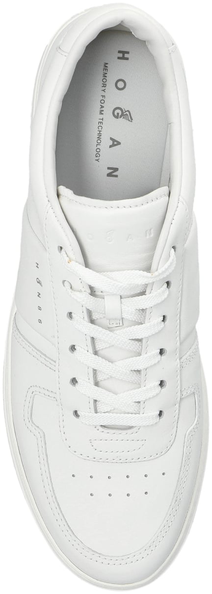 HOGAN H-stripes Logo Sneakers Wit