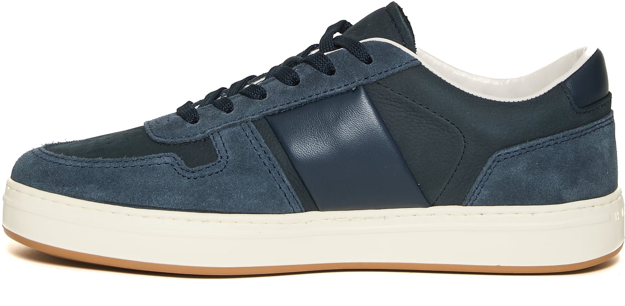 HOGAN Sneakers Nuovo Cassetta Pelle Cam Blu Blauw