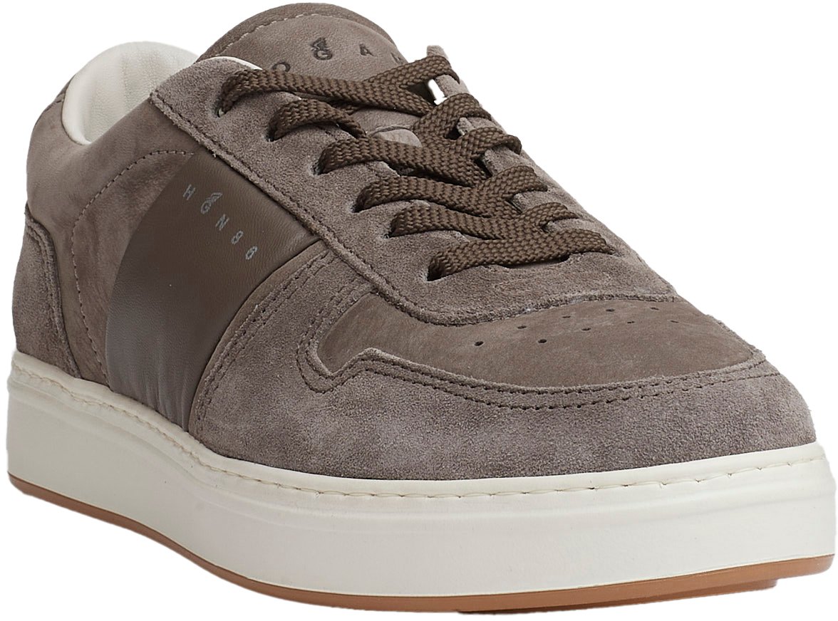 HOGAN H Tv Camoscio Tortora Beige