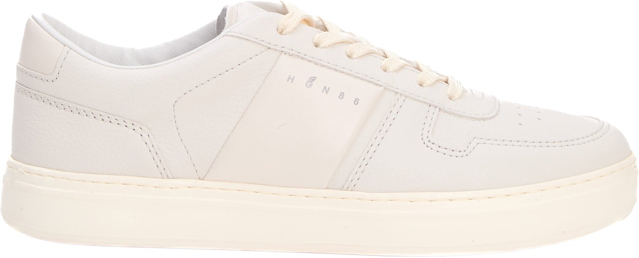 HOGAN Senakers Nuovo Cassetta Pelle Burro Wit