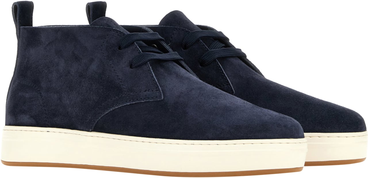 HOGAN Flat Shoes Blue Blauw