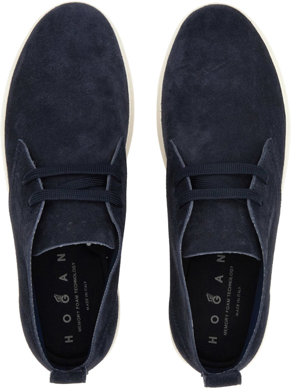 HOGAN Flat Shoes Blue Blauw