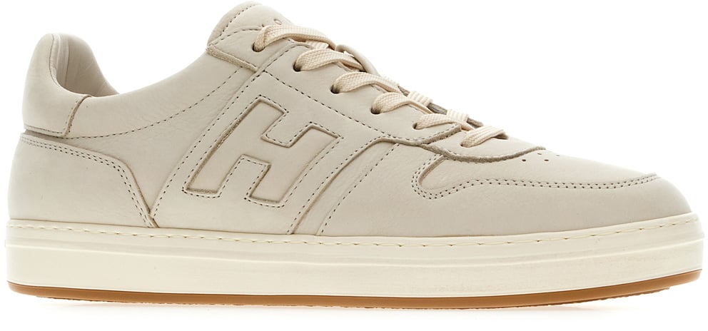 HOGAN Hogan Chalk leather H668 sneakers Neutraal