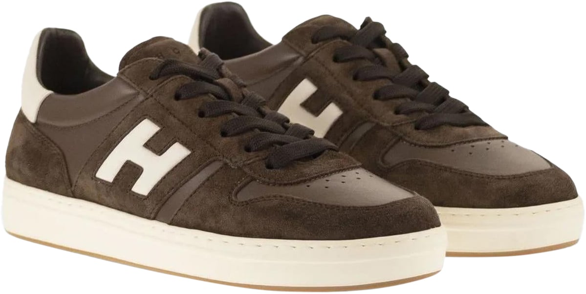 HOGAN Heren H668 Allacciato H Banda Bruin