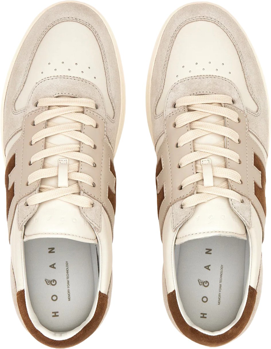 HOGAN Sneakers Beige/Brown Beige