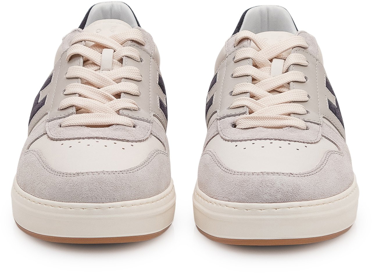 HOGAN HOGAN Multicolor suede and leather H668 sneakers Divers