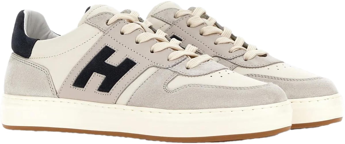 HOGAN Heren H668 Allacciato H Banda Grijs