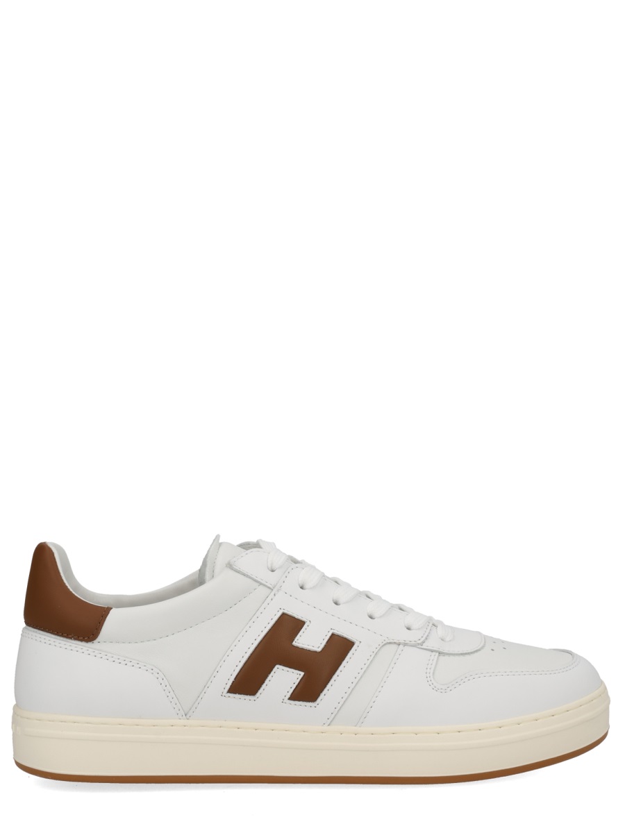 HOGAN H360 Low-Top Logo Sneakers Wit