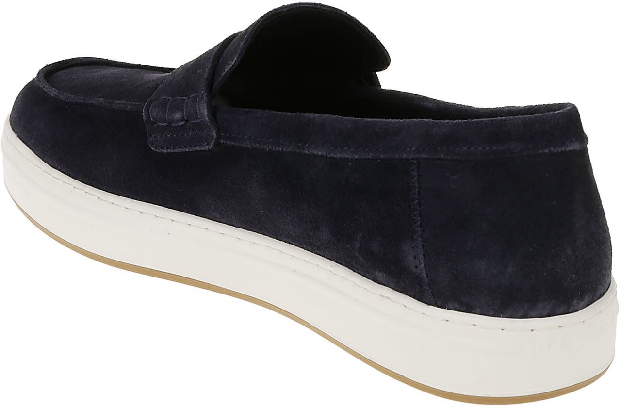 HOGAN Flat Shoes P Blu Navy