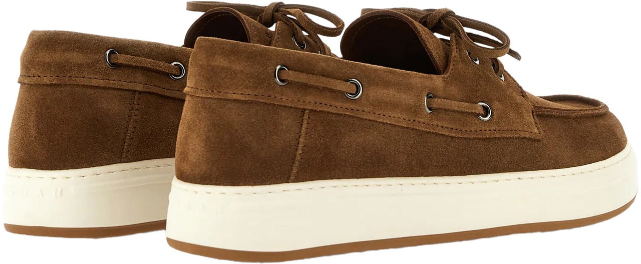 HOGAN Flat Shoes Marrone Chiaro Bruin