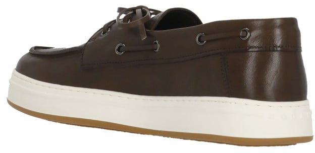 HOGAN Flat Shoes Brown Bruin