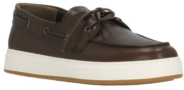HOGAN Flat Shoes Brown Bruin