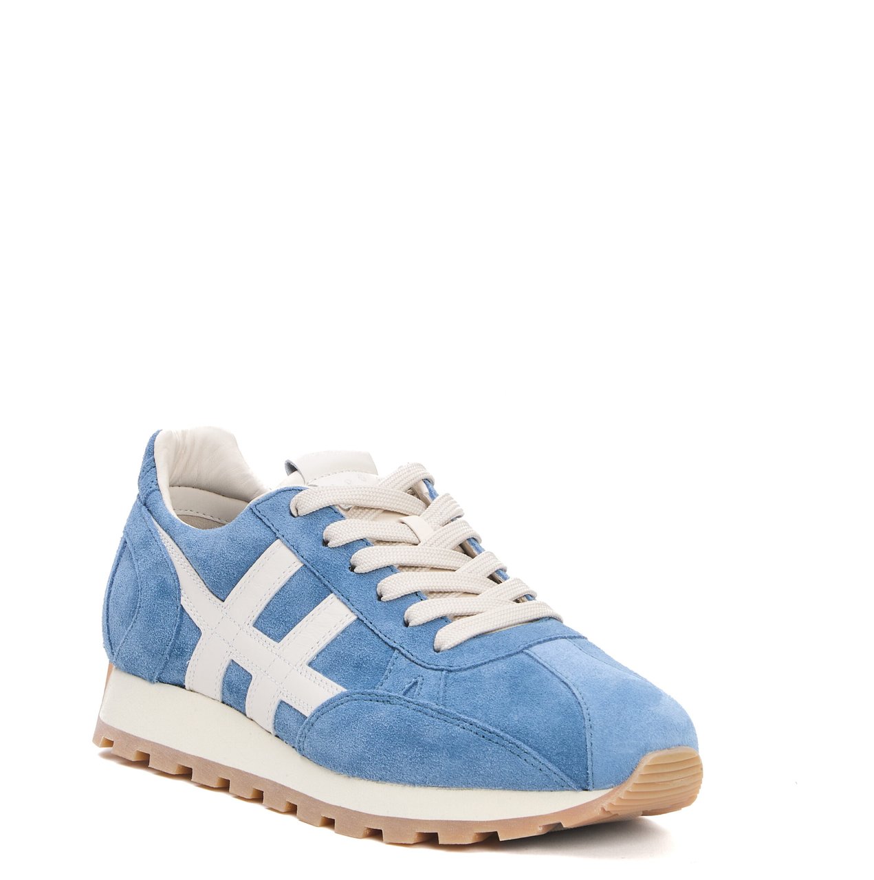 HOGAN 86r Running Camoscio Azzurro Blauw