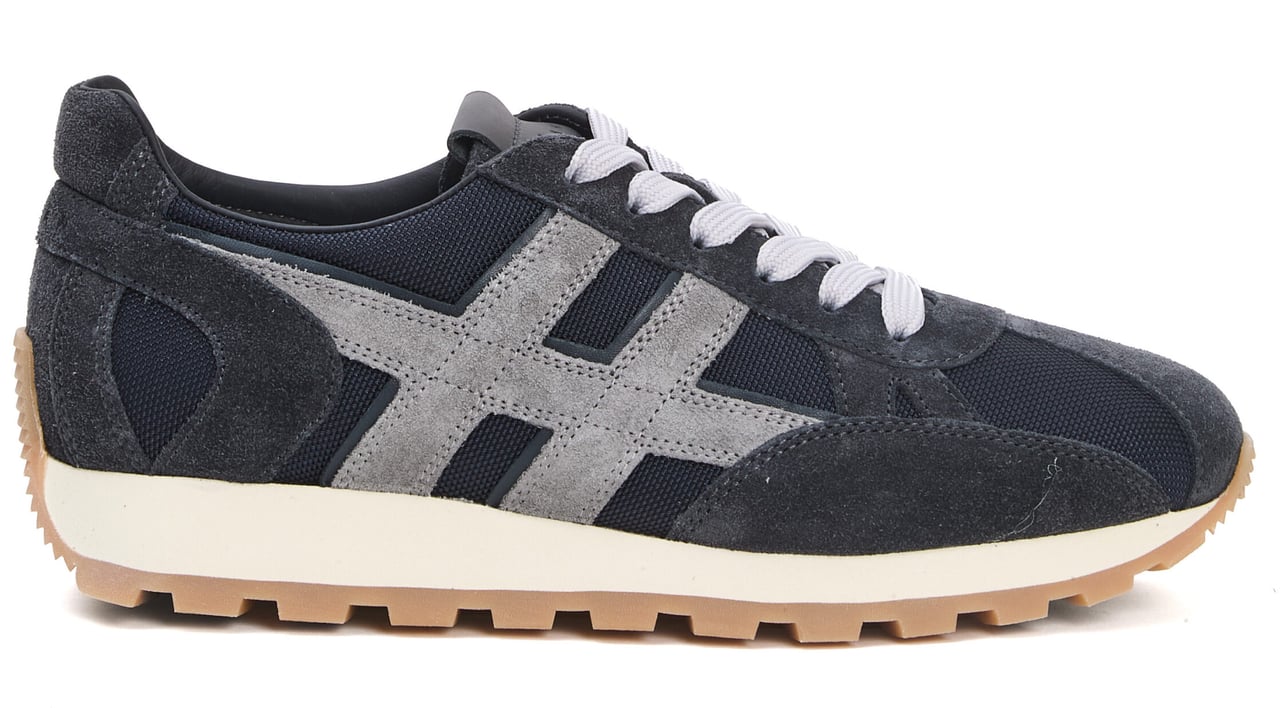 HOGAN 86r Running Cam E Tessuto Blu Blauw