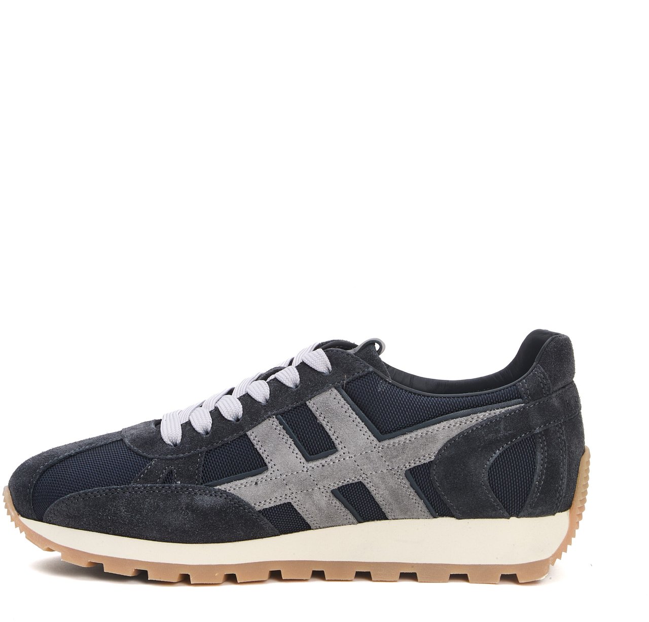 HOGAN 86r Running Cam E Tessuto Blu Blauw