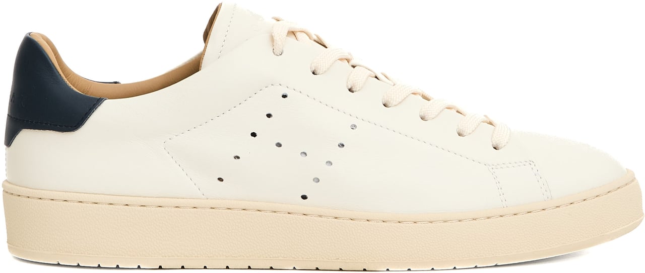 HOGAN New Cassetta Pelle Bianco Spoiler Blu Wit