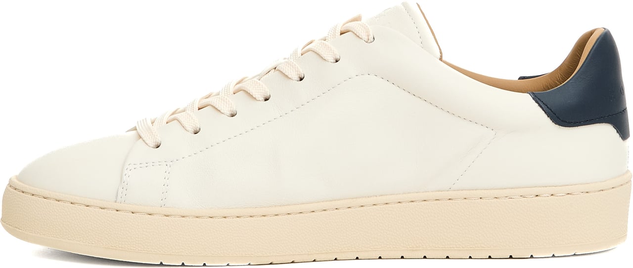 HOGAN New Cassetta Pelle Bianco Spoiler Blu Wit