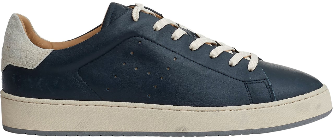 HOGAN Cassetta Basico Pelle Blu Blauw