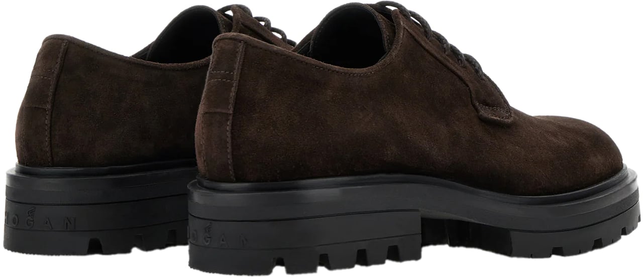 HOGAN Flat Shoes Palissandro Bruin