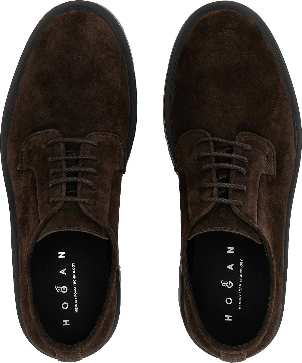 HOGAN Flat Shoes Palissandro Zwart