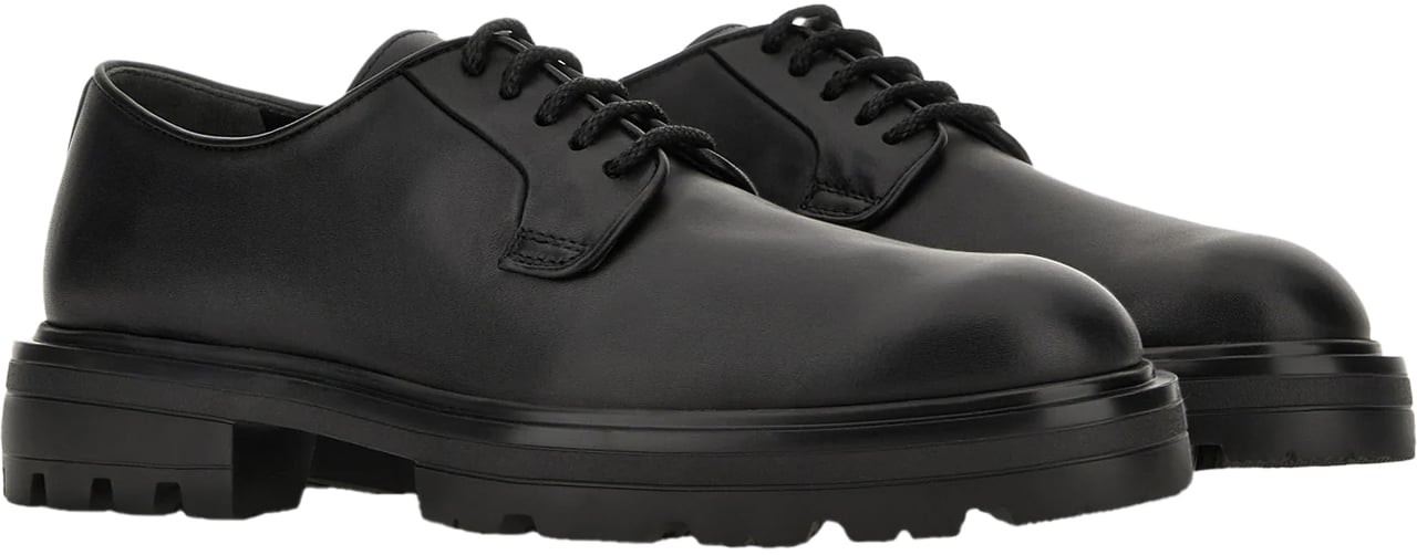 HOGAN Flat Shoes Black Zwart