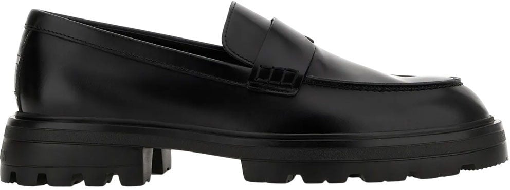 HOGAN Flat Shoes Black Zwart