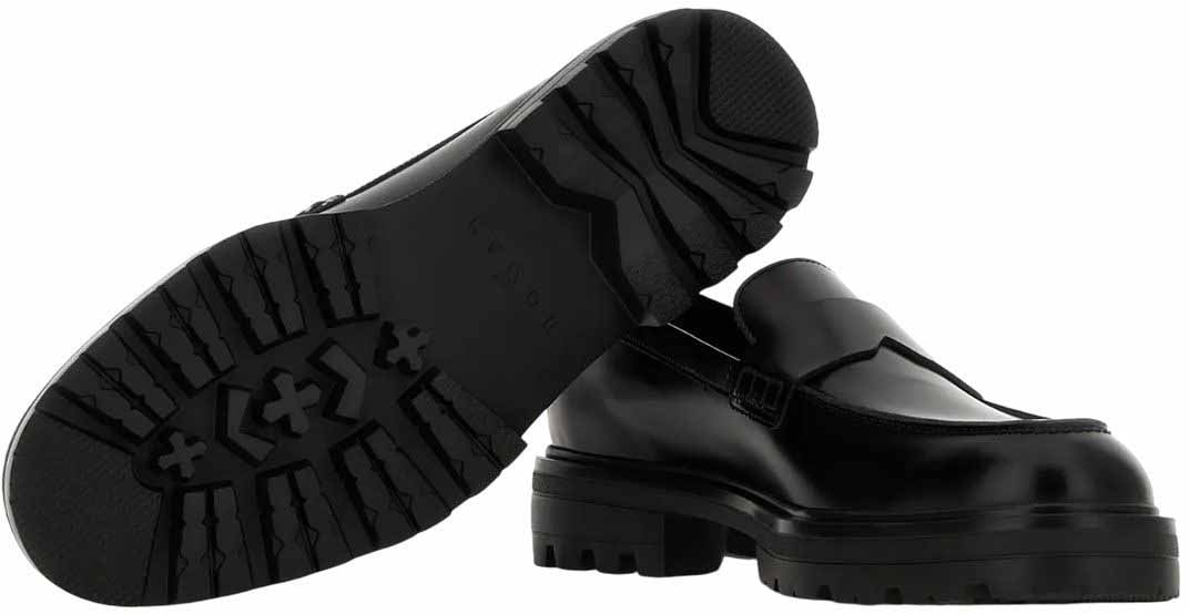 HOGAN Flat Shoes Nero Zwart