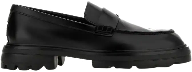 HOGAN Flat Shoes Black Zwart