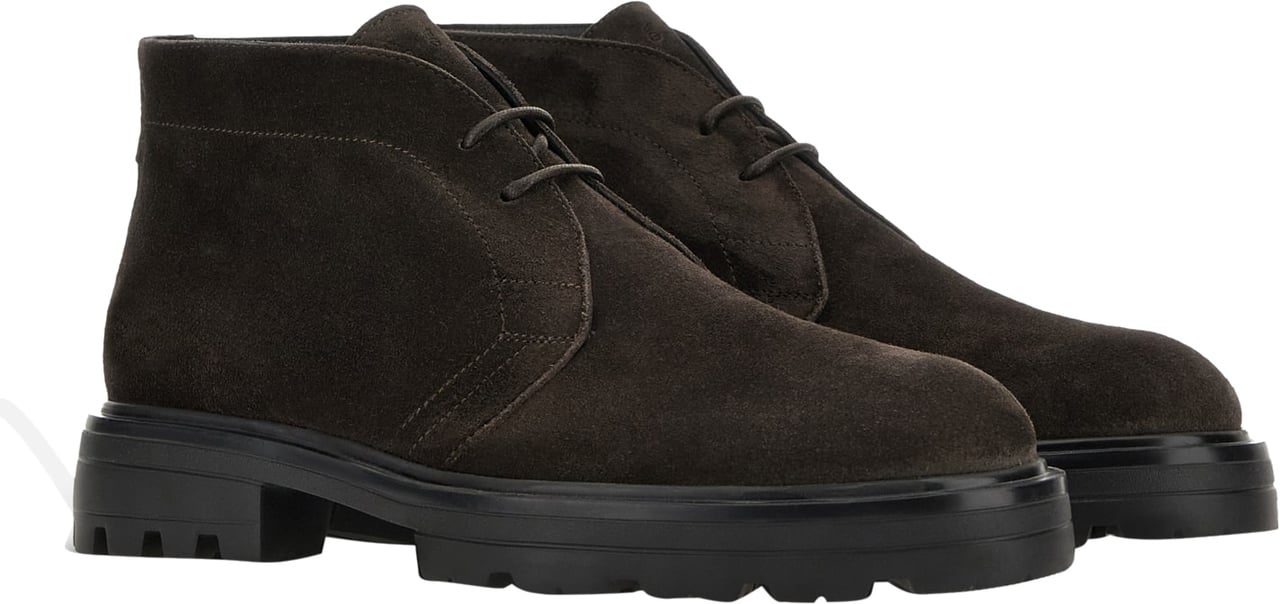 HOGAN Flat Shoes Brown Bruin