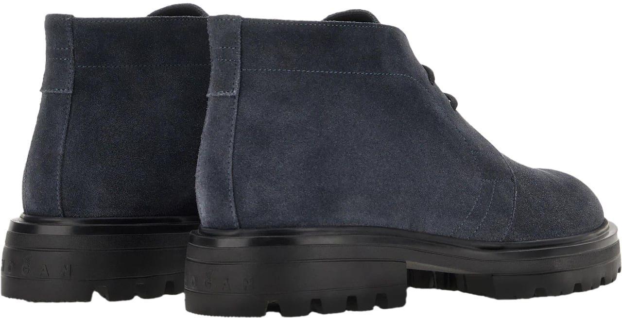 HOGAN Flat Shoes Blue Blauw