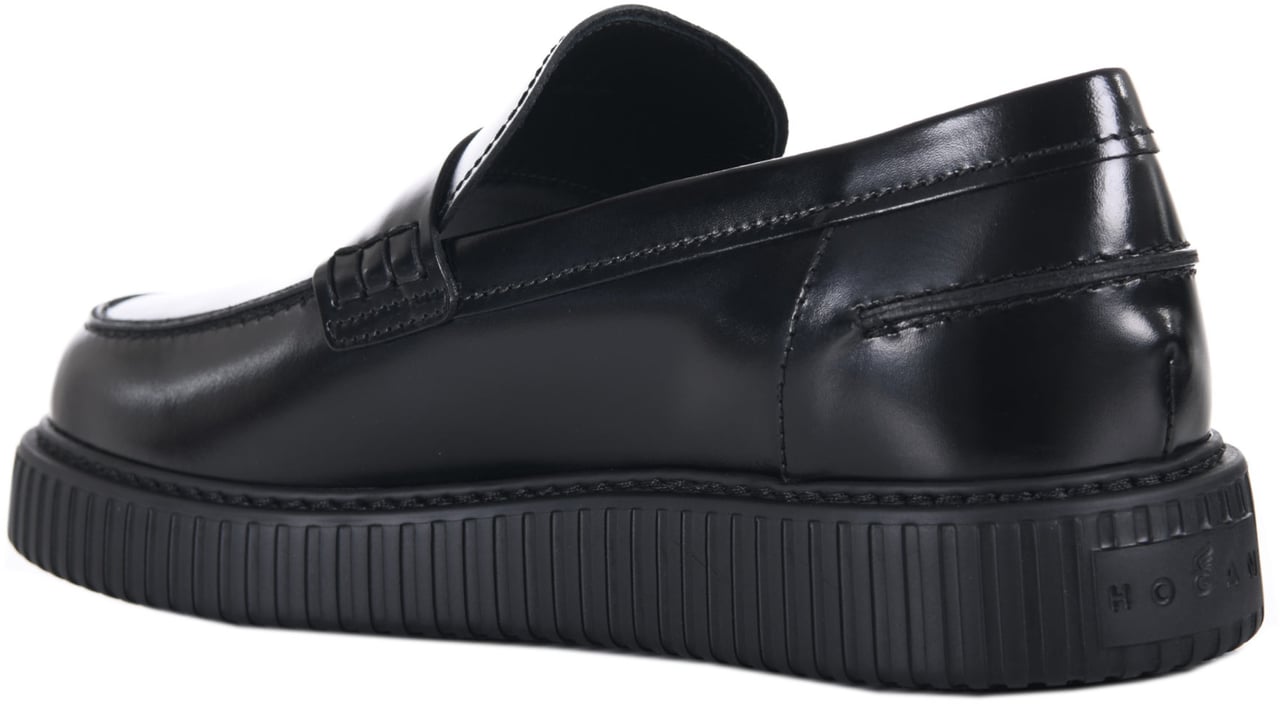 HOGAN Flat Shoes Black Zwart