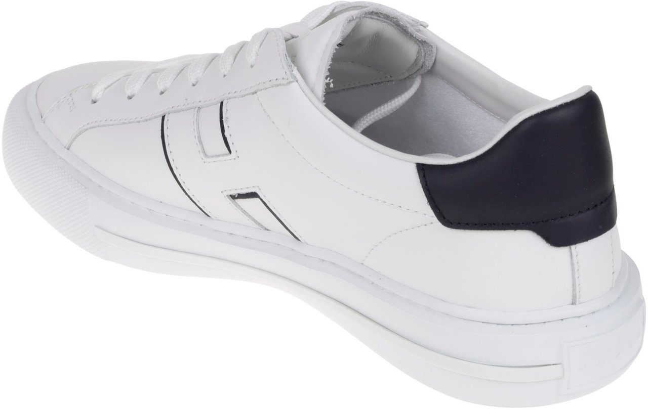 HOGAN Flat Shoes R Bianco Blu Wit