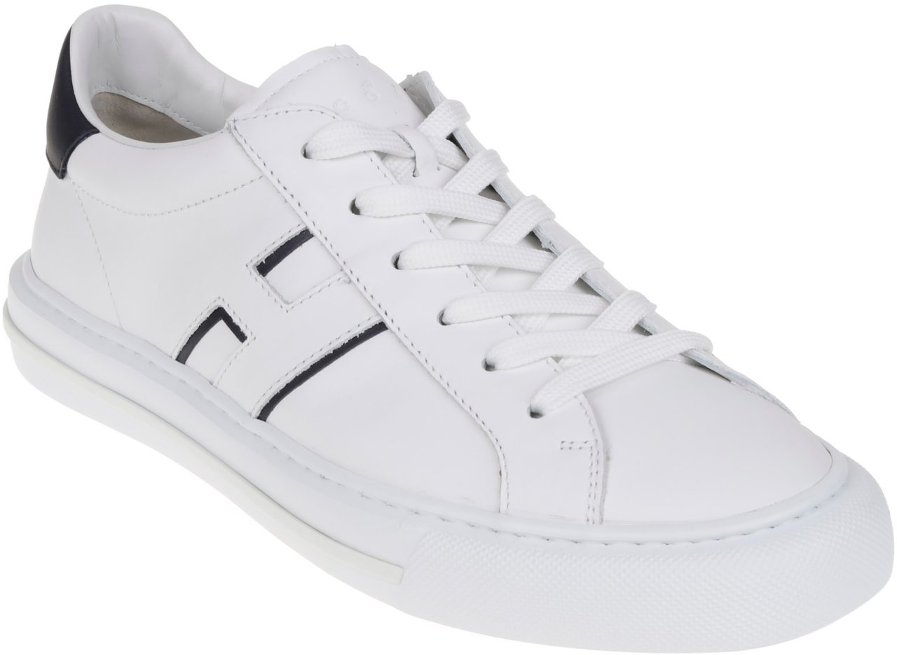HOGAN Flat Shoes R Bianco Blu Wit