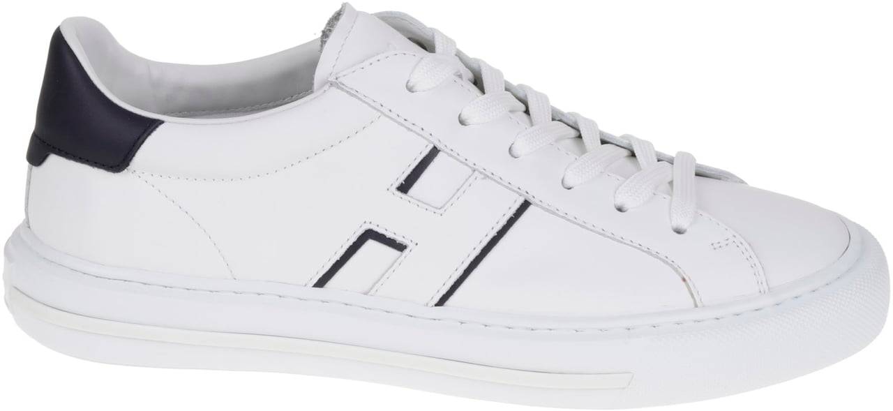 HOGAN Flat Shoes R Bianco Blu Wit