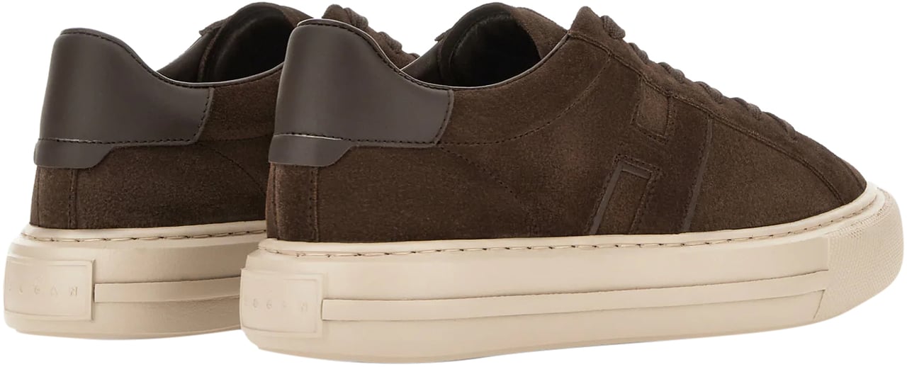 HOGAN Flat Shoes Coconut Choco Late Brown Bruin