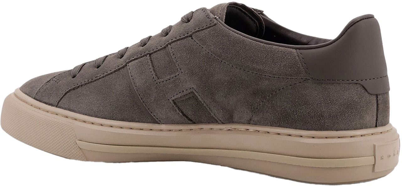 HOGAN Flat Shoes Grafite Chiaro Grijs