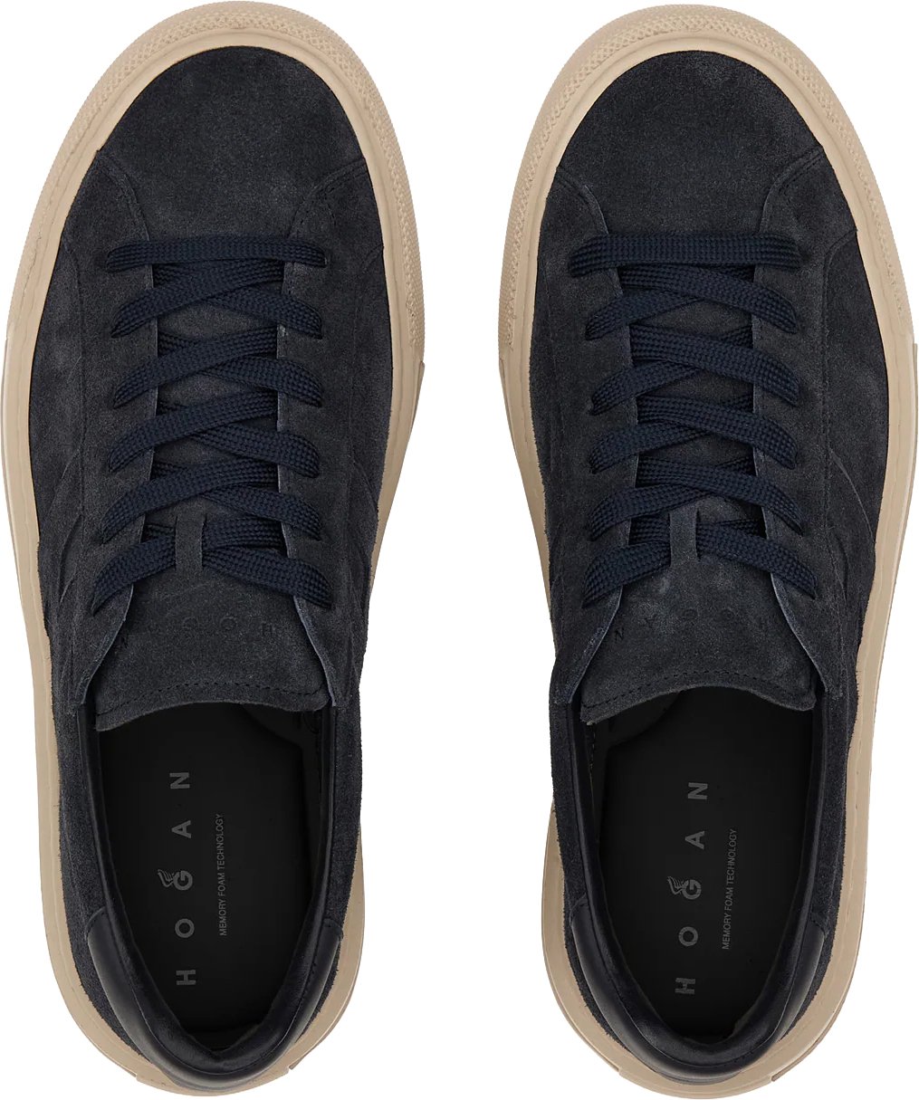 HOGAN Flat Shoes Mmarrone Navy