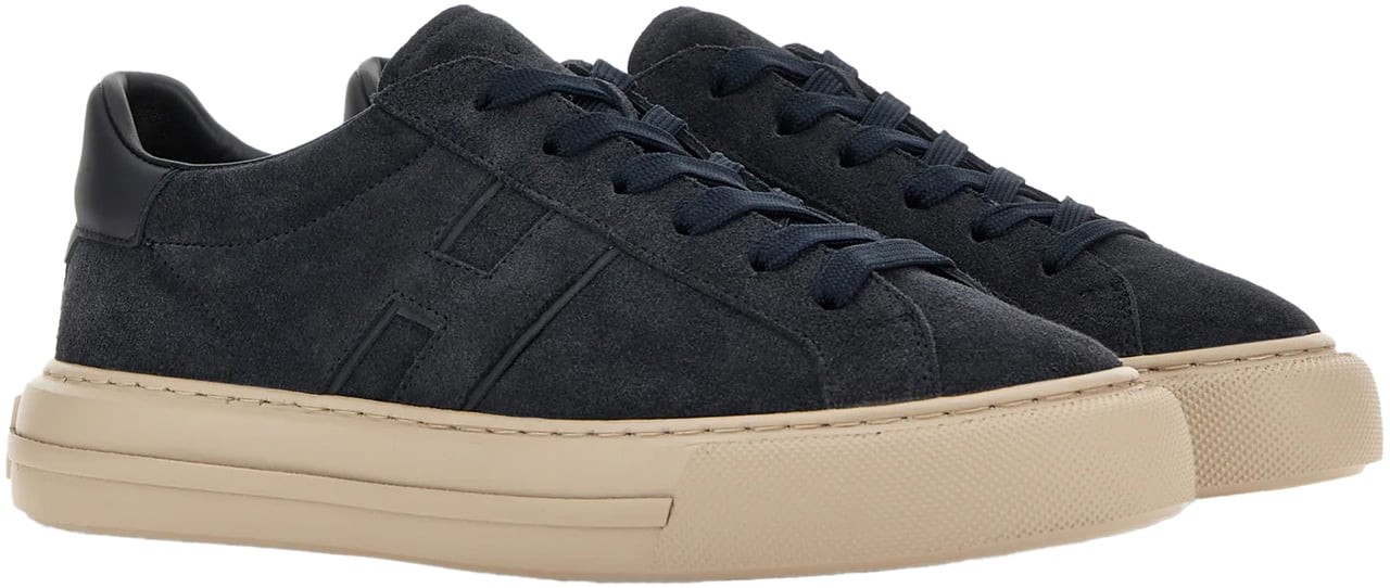 HOGAN Flat Shoes Blue Blauw