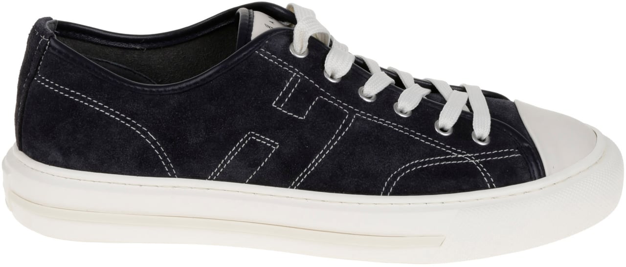 HOGAN Flat Shoes T Blu Navy