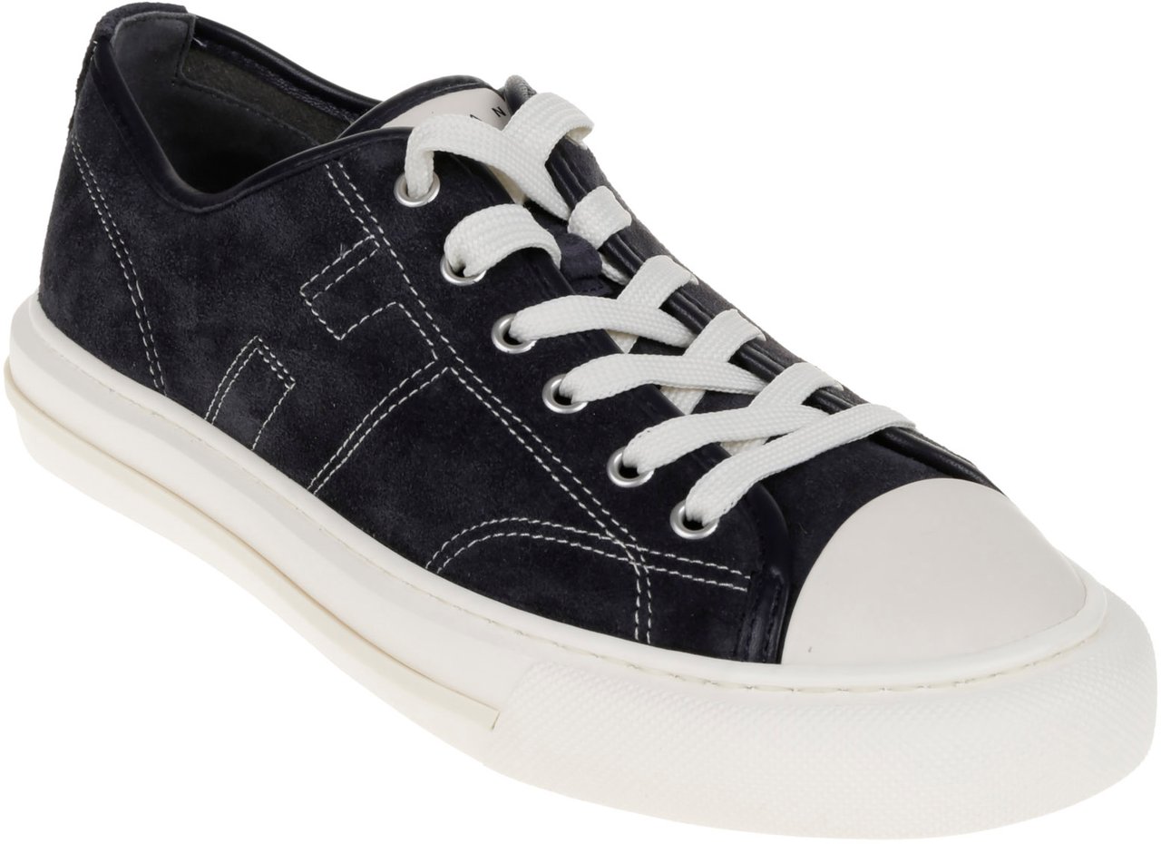 HOGAN Flat Shoes T Blu Navy